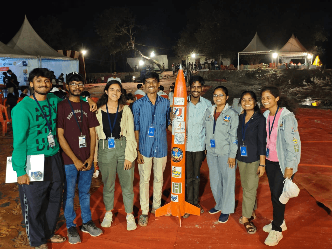 Model Rocketry Competition at Uttar Pradesh